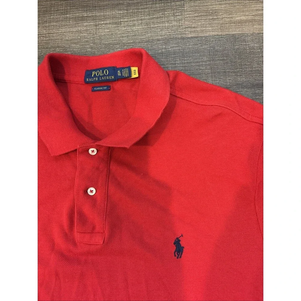 Ralph Lauren Men’s Short Sleeve Red polo shirt XL